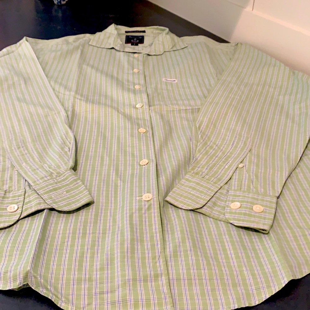 Faconnable women’s button down shirt long sleeve